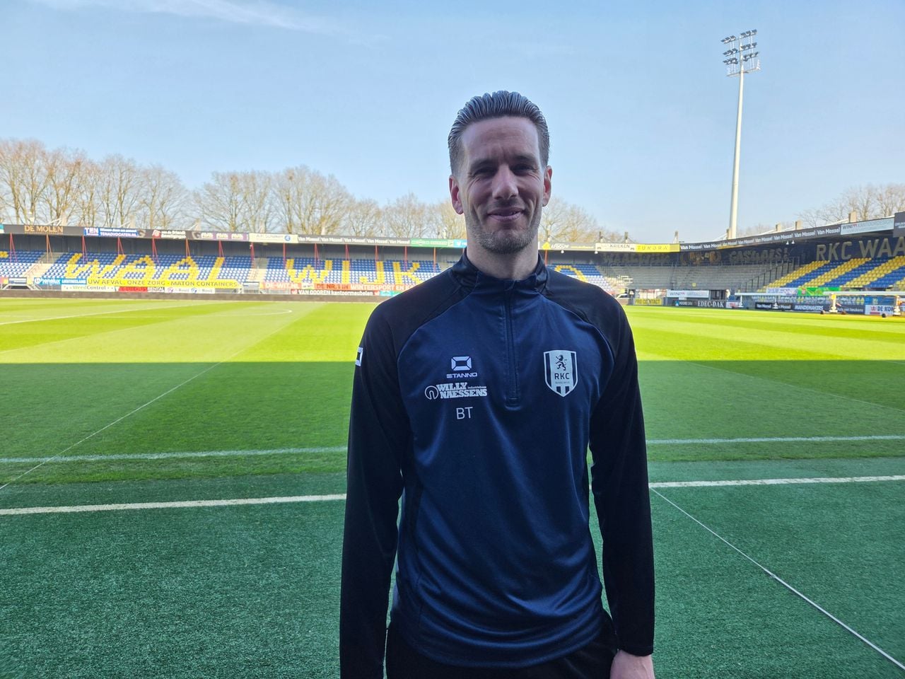 RKC Waalwijk-doelman Bart Tinus (foto: Leon Voskamp).