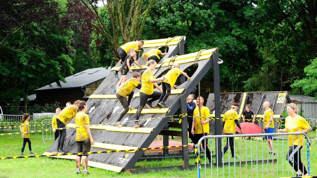 Eén van de vele obstakels tijdens de laatste editie (foto: Facebookpagina Obstacle Run Brabant).