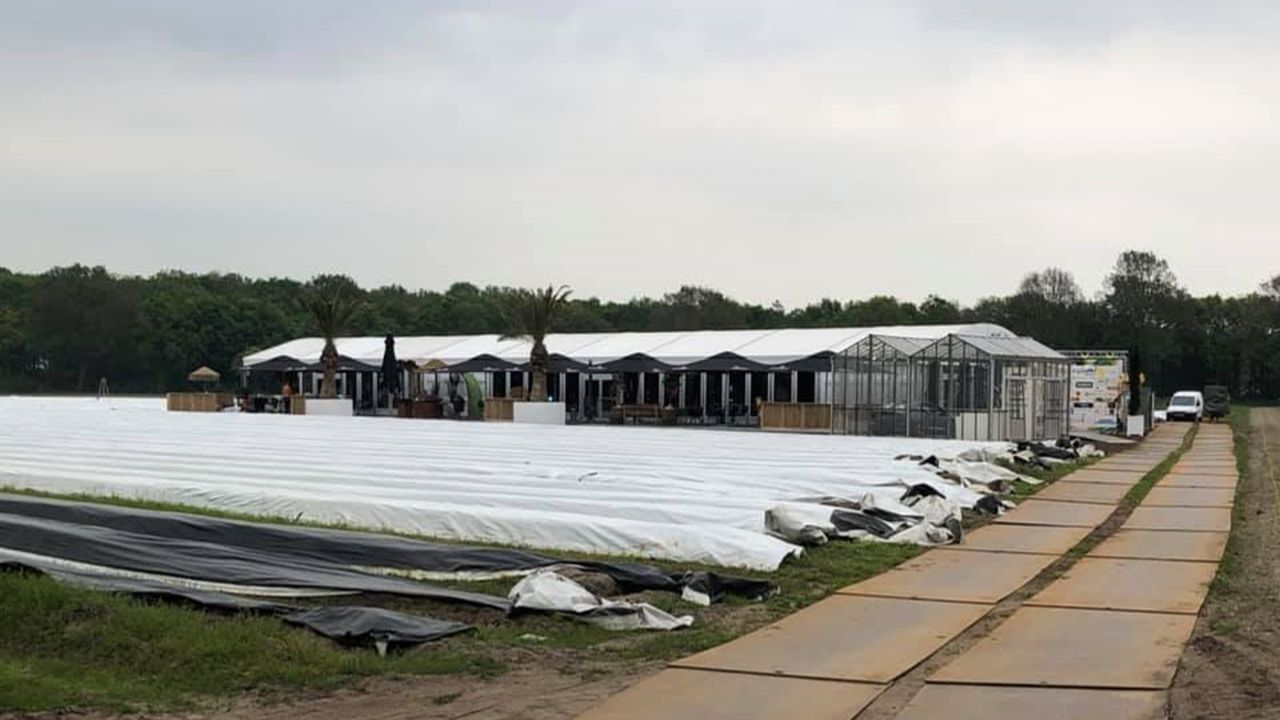 Pop-up restaurant Asperges in het veld in 2019 
