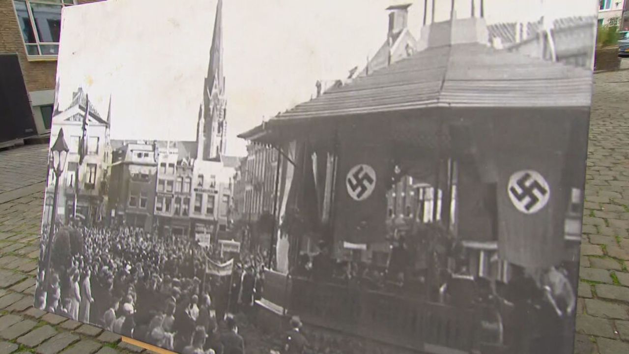 Een foto van Breda tijdens de bezetting (foto: Bevrijdingsfestival Breda).