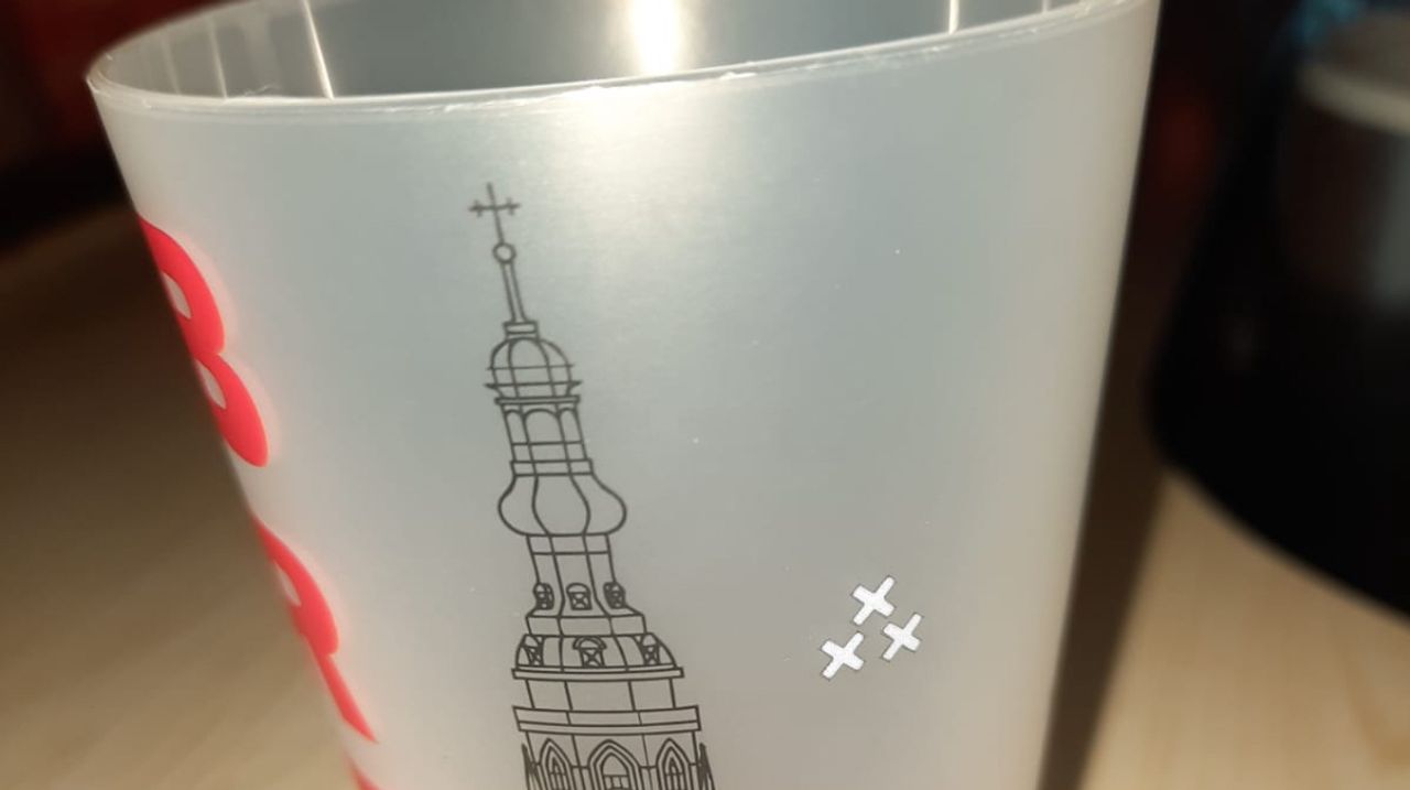 De drie kruizen van Breda staan op z'n kop.