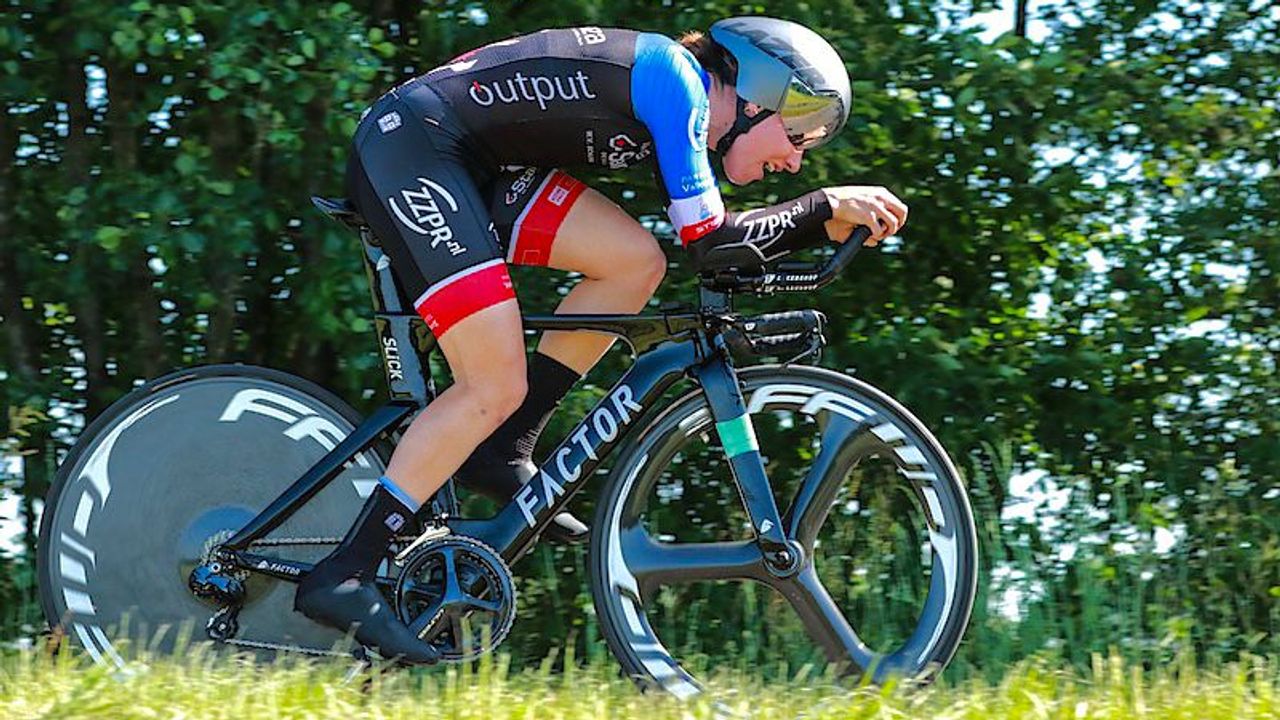 Anne Knijnenburg in actie (foto: Omroep Brabant).