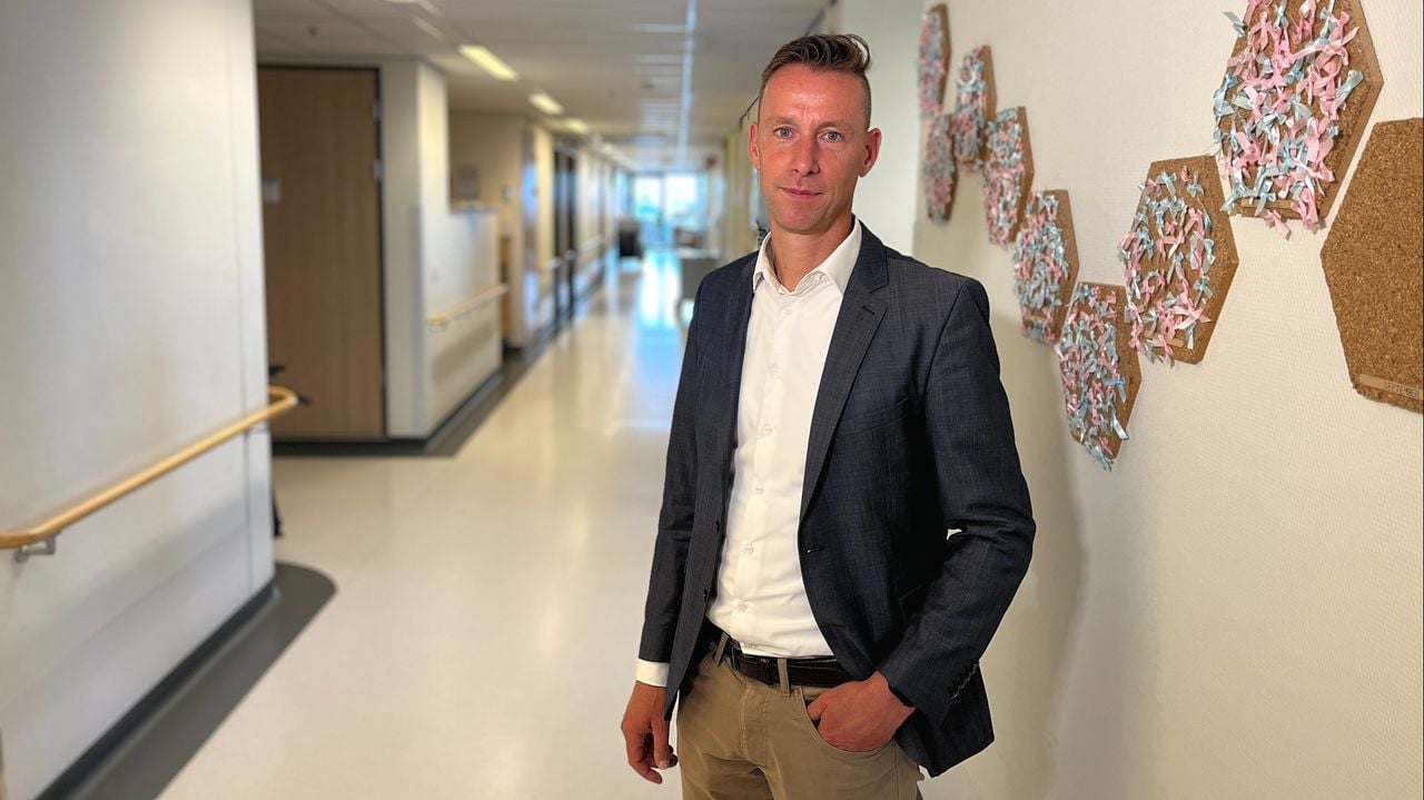 Manager Mark van den Broek van het Catharina Ziekenhuis in Eindhoven (foto: Rogier van Son).