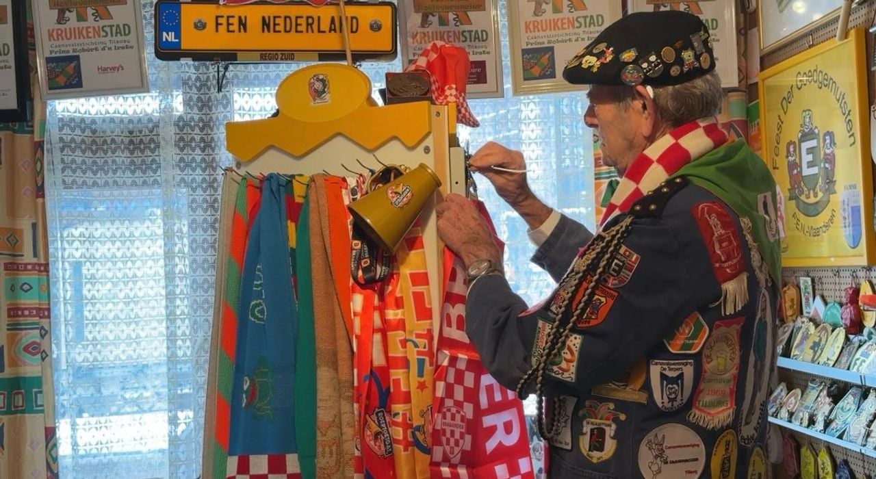 Harrie heeft zelfs spullen van Omroep Brabant.