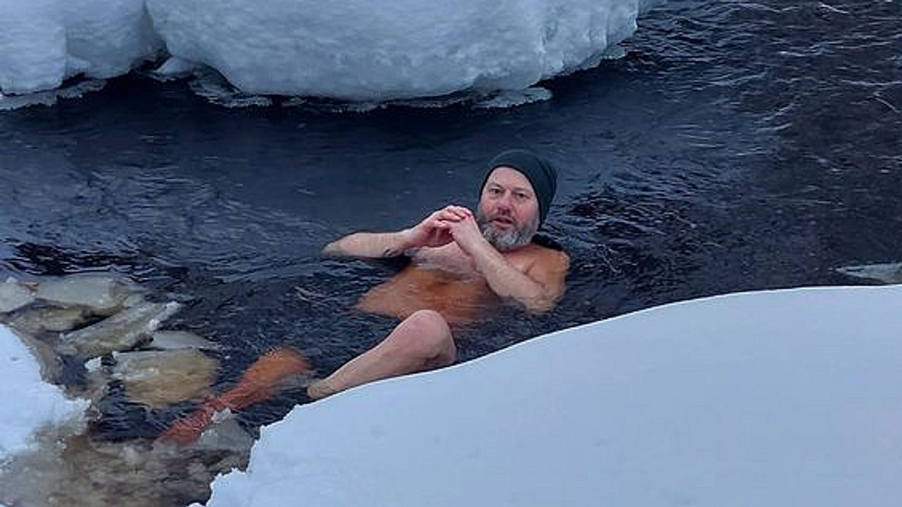 Erik heeft geen last meer van de kou (foto: privéarchief).