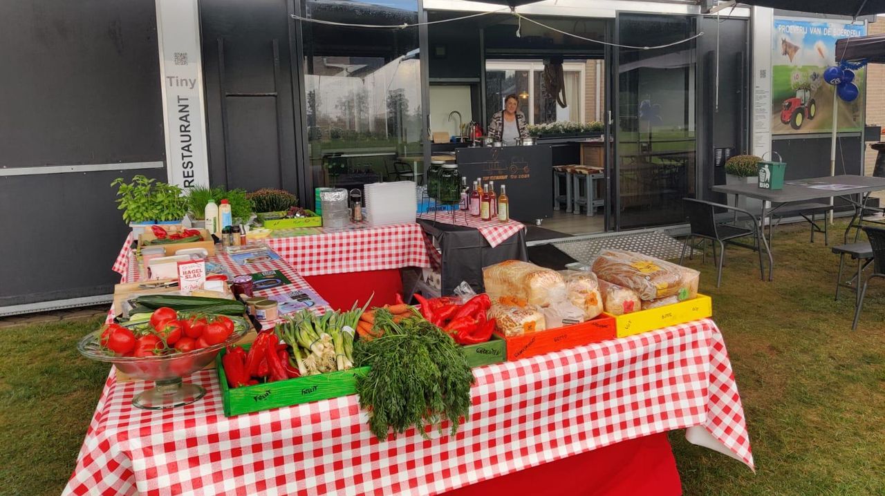 Een van de locaties van het Tiny Restaurant (privéfoto).