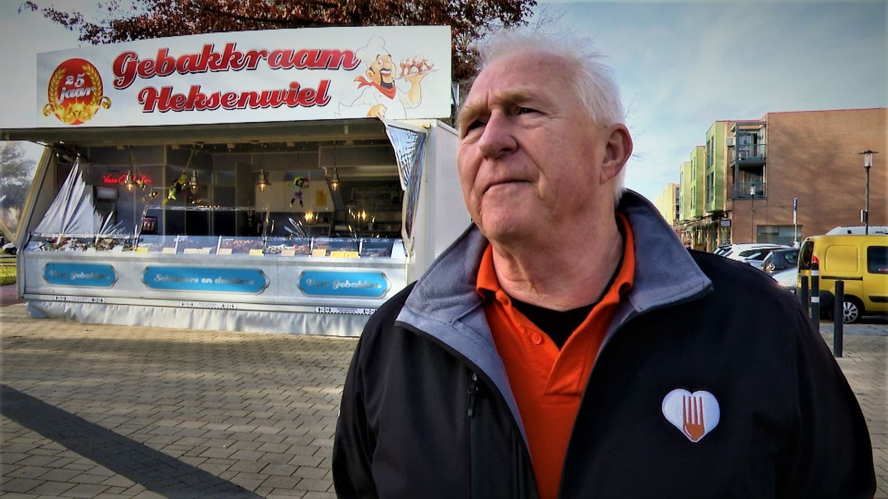 Thijs Verhees van de voedselbank in Breda. (foto: Raoul Cartens)