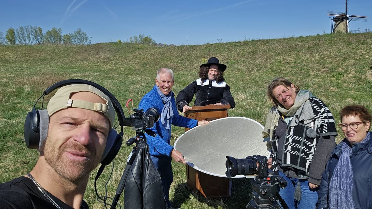 Eerder zijn er al filmscènes opgenomen op de Kleine Schans (foto: Petra Kimmel).