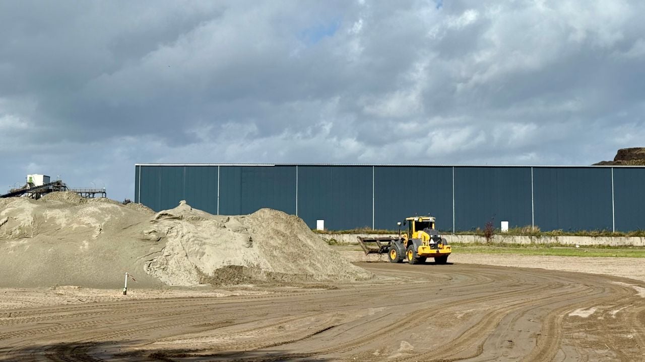 De 'actieve' sanering van de grond is bijna afgerond (foto: Erik Peeters)