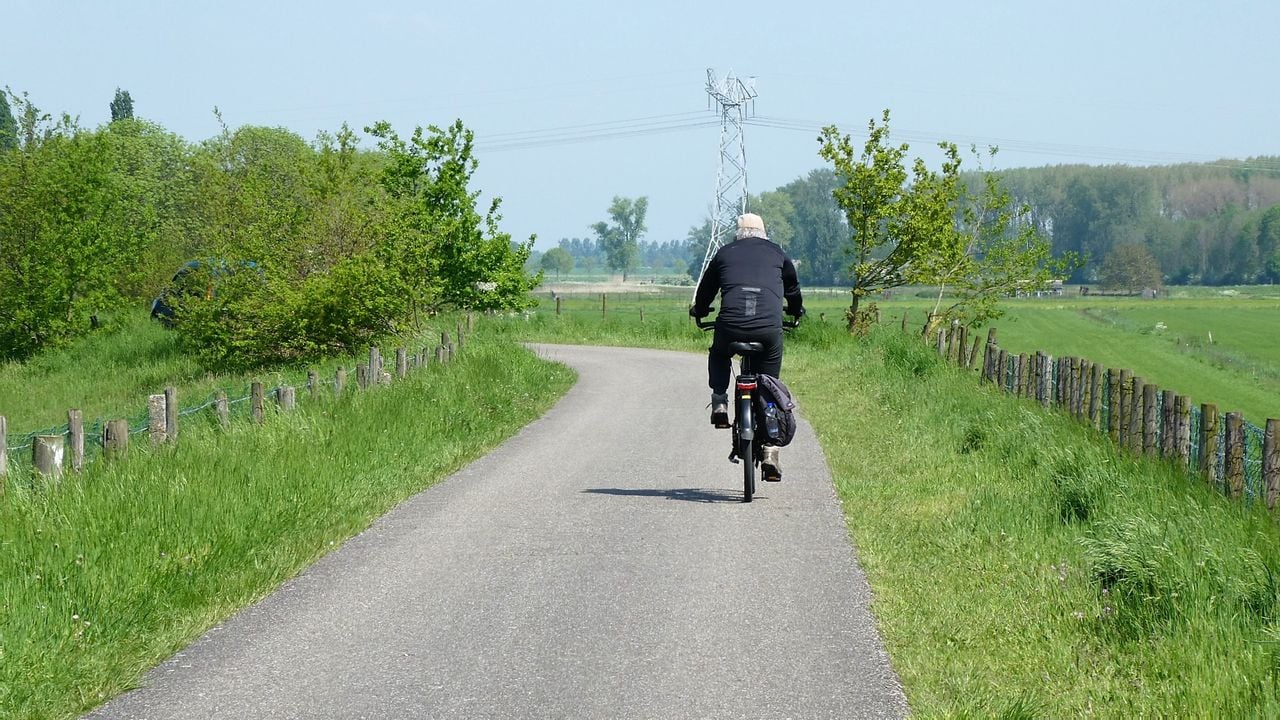 Een prachtige dag voor een fietstocht (foto: Mart K.)