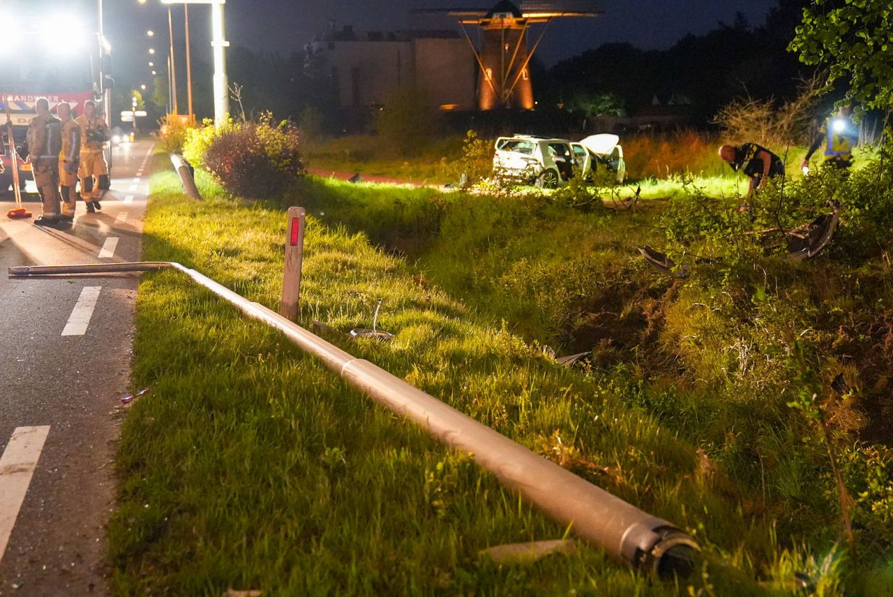 Een heftig eind van de rit (foto: Harrie Grijseels/Persbureau Heitink).