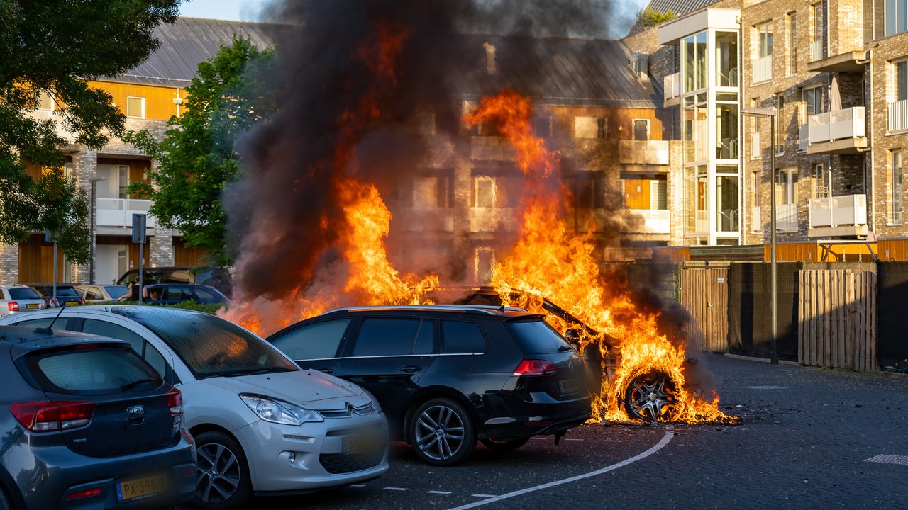 Er liepen meer wagens gevaar (foto: Iwan van Dun/SQ Vision Mediaprodukties).