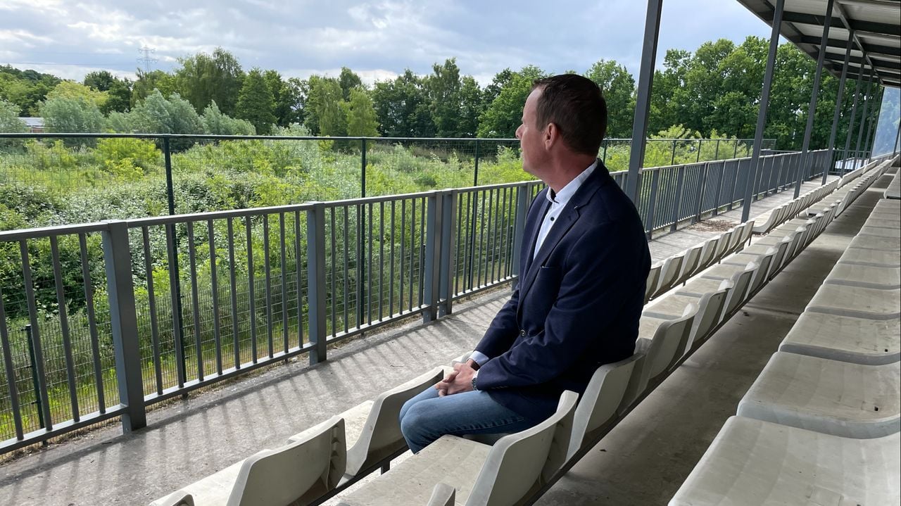 Voorzitter Joost Dorr vindt het frustrerend verlopen (foto: Rogier van Son).