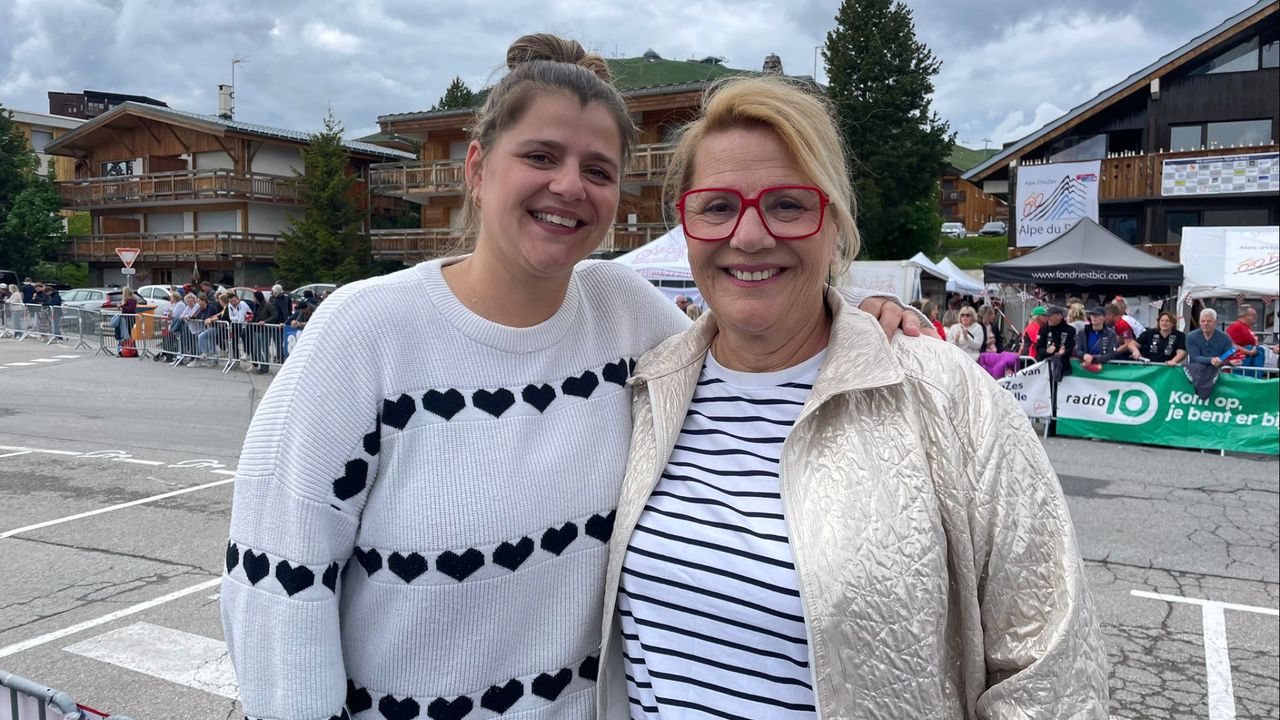 Dochter Tess Weijmans en echtgenote Birgit Pechtold (foto: Raymond Merkx).