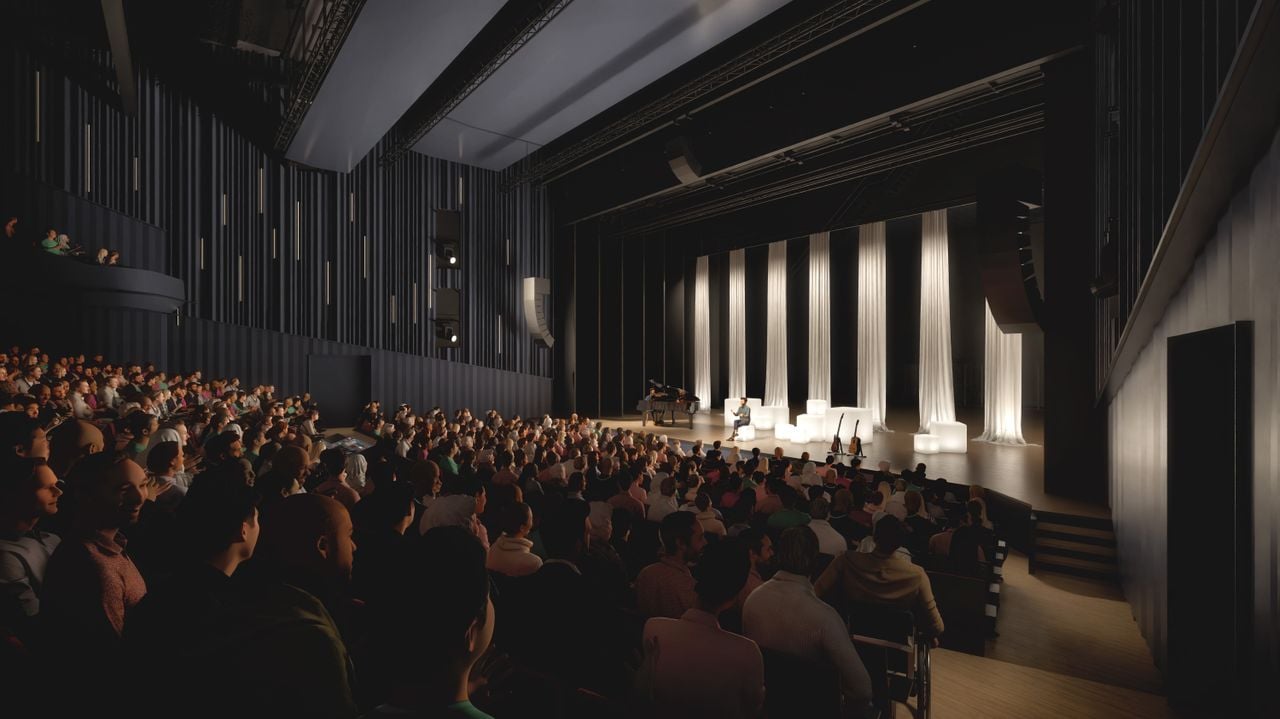 Zo gaat de grote zaal in De Lievekamp eruit zien 