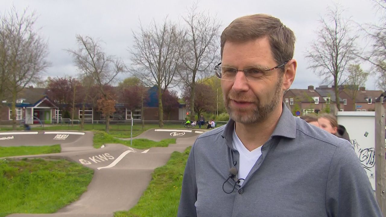 Brian Kersten, een van de initiatiefnemers van het Speelpark (Foto: Omroep Brabant) 