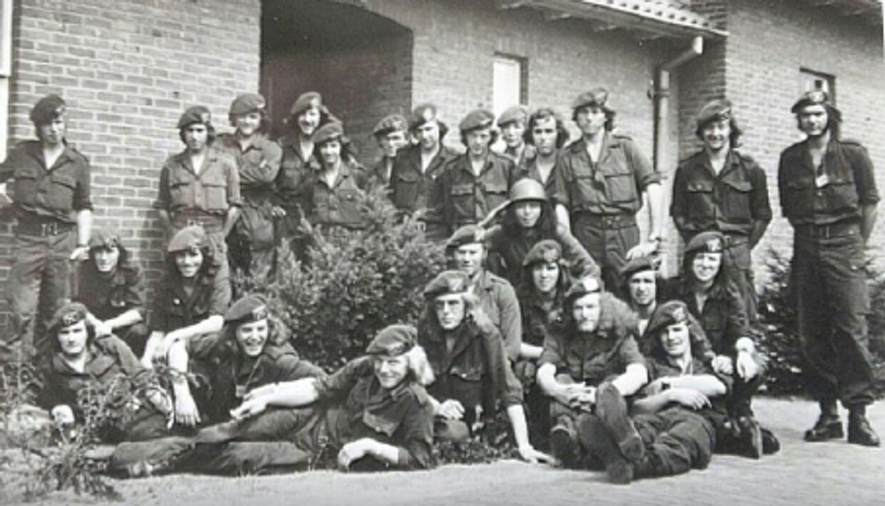 Lichting 73-3 op de kazerne in Oirschot.