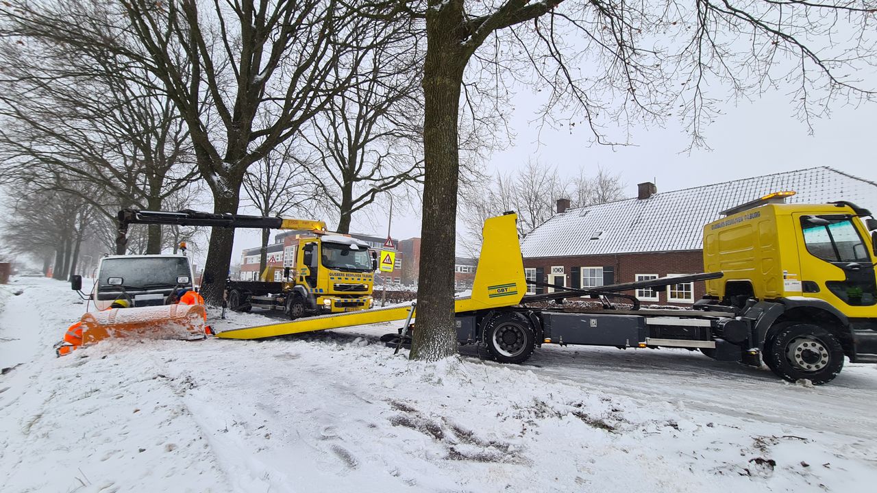 Takelwagens hebben het druk