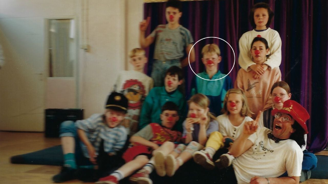 Jeroen kreeg als kind al circuslessen van een clown (foto: Jeroen van der Lee)