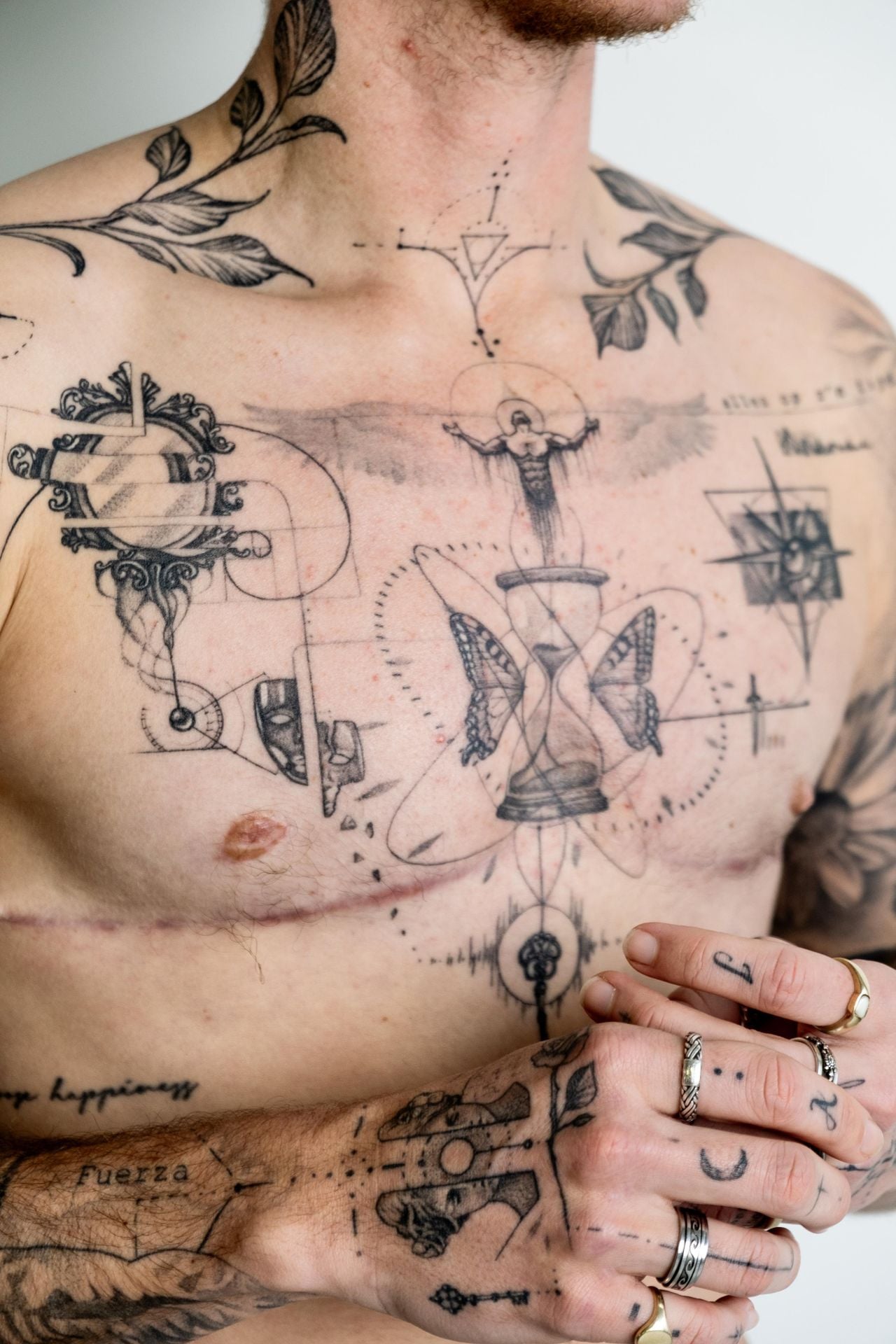 Adens borsttattoo (foto: Sietske / Creative Studio Bro). 