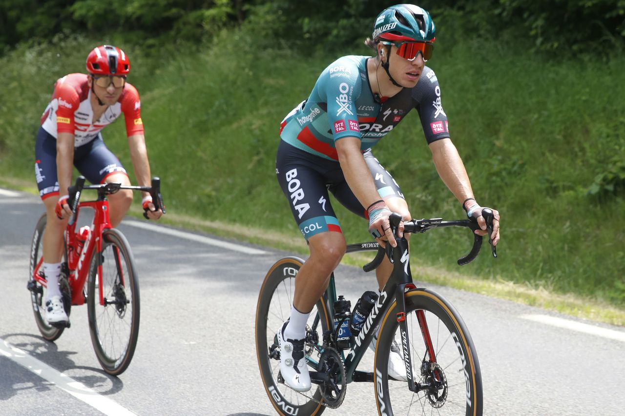 Danny van Poppel (rechts). (Foto: BORA-hansgrohe/Sprintcycling)