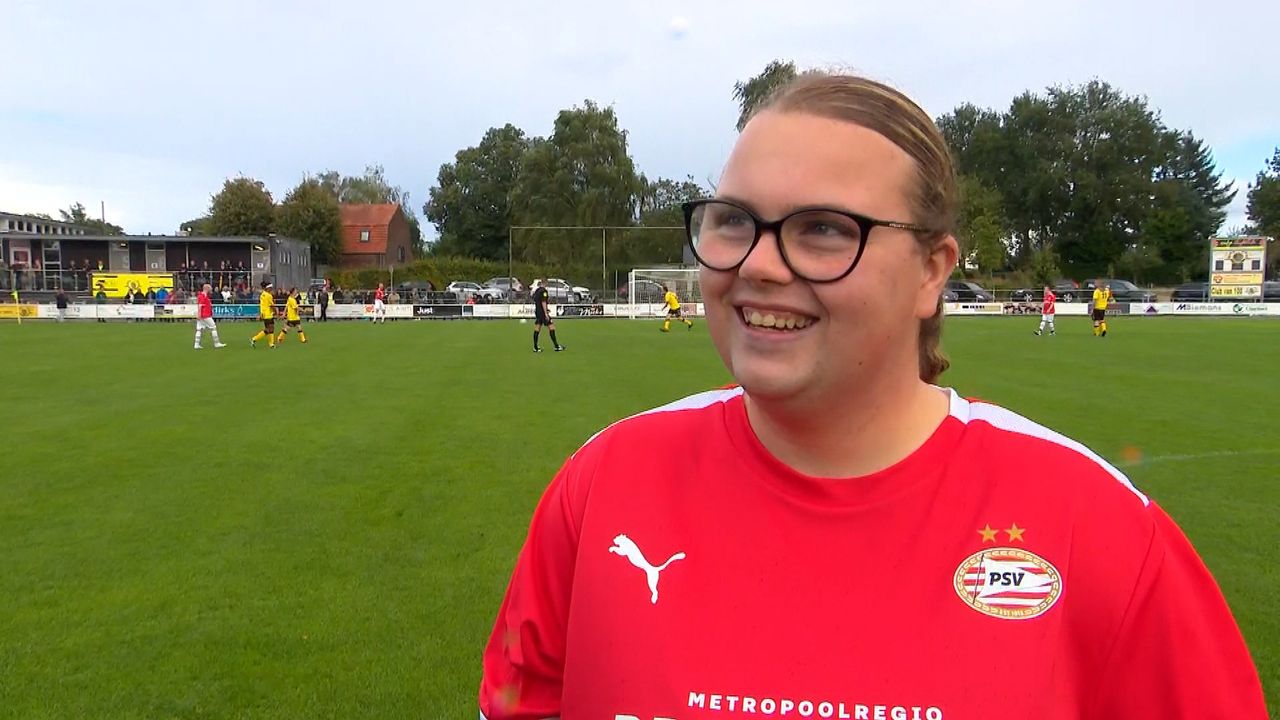 Ashley genoot van de aanwezigheid van diverse proftrainers.