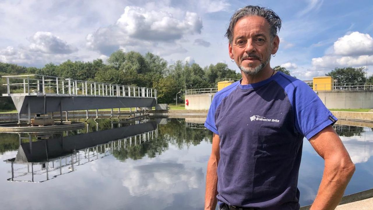 Hans Mollen, senior adviseur procestechnologie van Waterschap Brabantse Delta (foto: Erik Peeters).