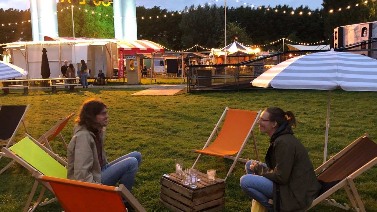 Rosalie geniet na van de 37ste editie van Theaterfestival Boulevard in 2021 (foto: privé).