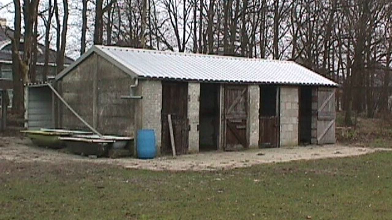 De oude kleedruimte (foto: Mari van Ee).