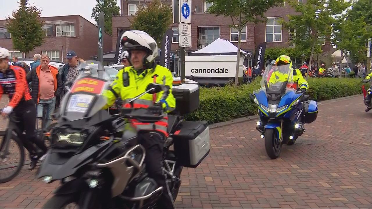 Burgers op de motor (beeld: Omroep Brabant)