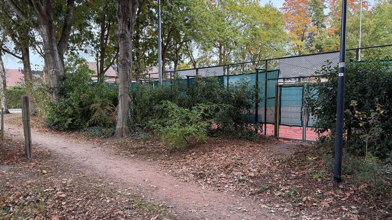 Her park waar de jongeren zich hebben opgehouden (foto: Erik Peeters).