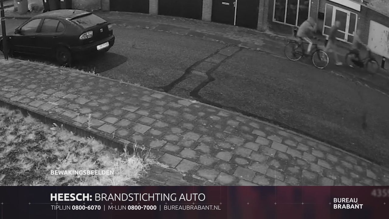 Mogelijk daders onderweg om auto in brand te stichten (Foto: Bureau Brabant)
