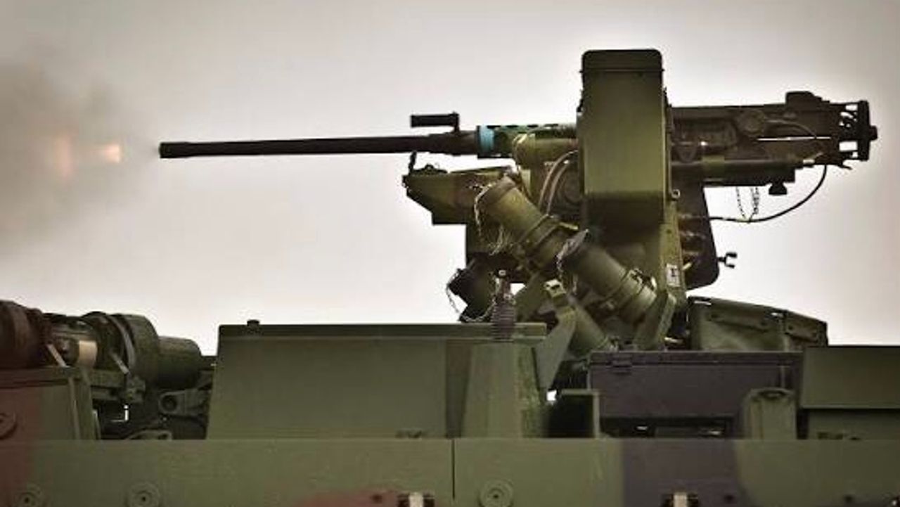 Boordgeweer ('punt 50') zoals de Boxer dat nu heeft (Foto: ministerie van defensie) 