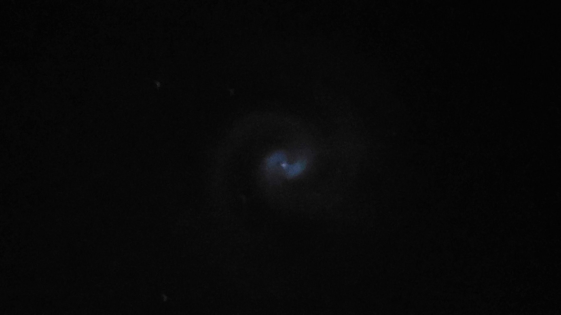 Mysterious light in the sky over Brabant