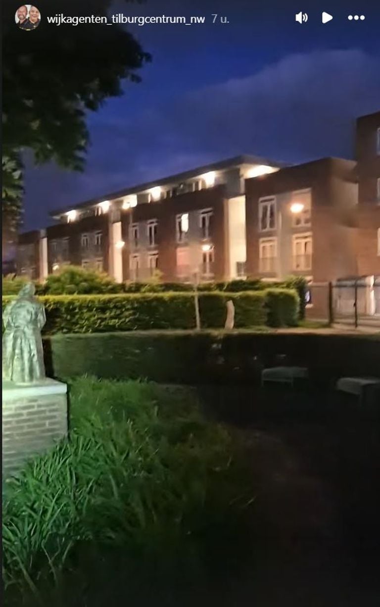 Foto: Instagram wijkagenten Tilburg-Centrum.