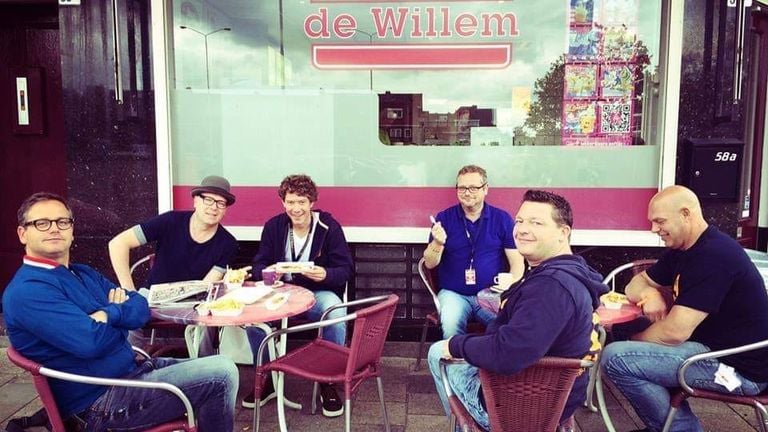Guus Meeuwis bij De Willem in 2014 (foto: Chris Rooijakkers).