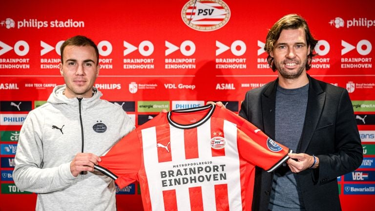 Mario Götze tekent bij PSV (foto: ANP)