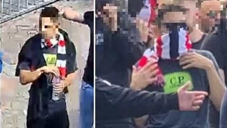 De politie is op zoek naar supporters die zich agressief gedroegen (foto: Politie).