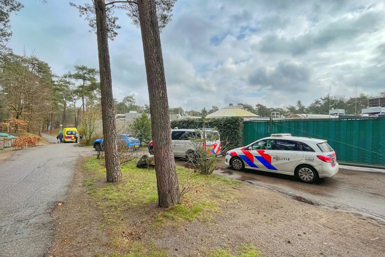 De overval in Hapert vond rond halfeen zondagmiddag plaats (foto: Rico Vogels/SQ Vision).