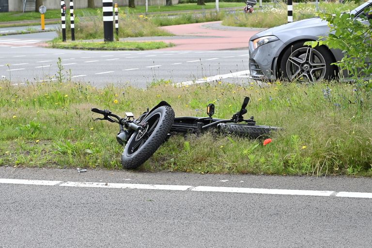 De fatbike waarmee het ongeluk gebeurde (foto: SQ Vision).