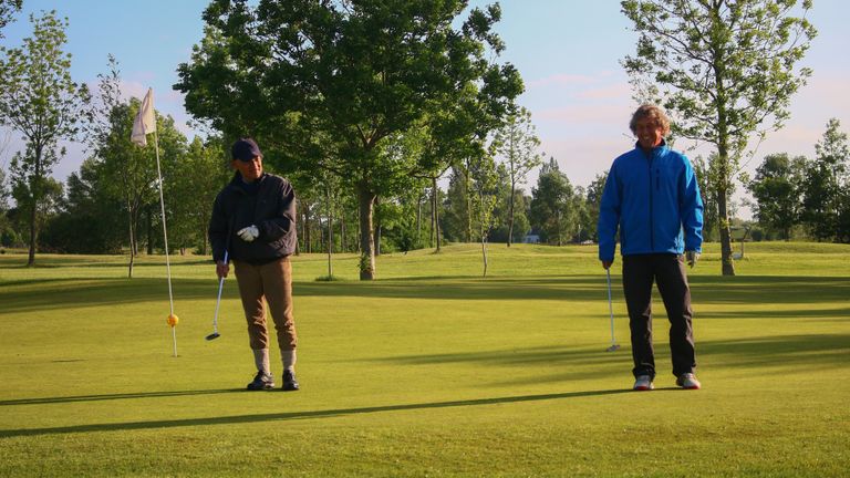 Er kan weer gegolft worden op Golfpark Almkreek (foto: Golfpark Almkreek).