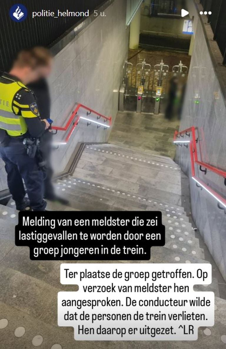 Foto: Instagram politie Helmond