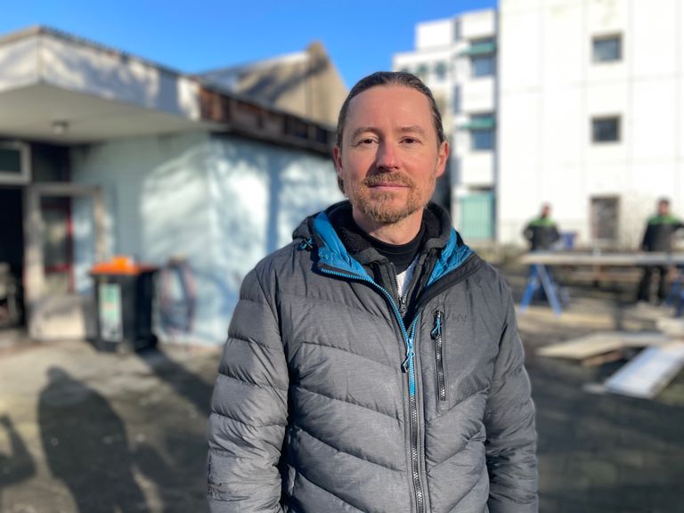 Predikant Stephen Overduin (foto: Raymond Merkx).