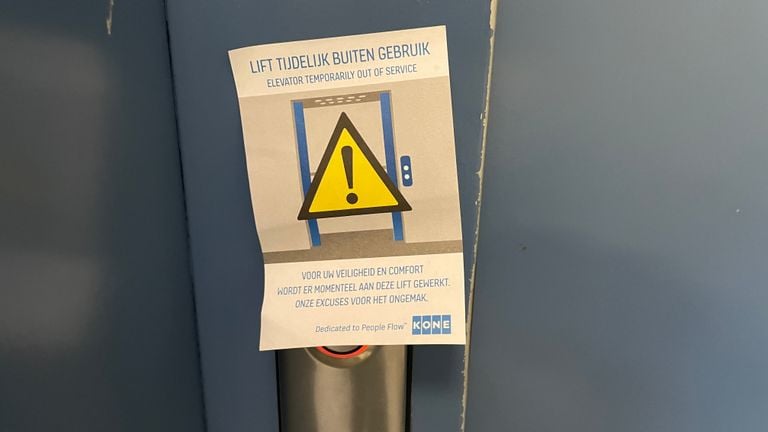 Buiten werking (foto: René van Hoof)