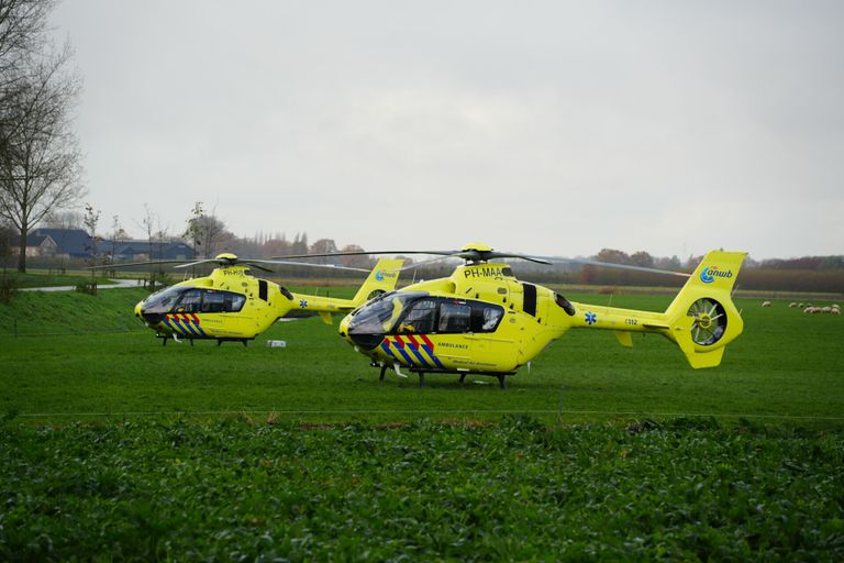 De opgeroepen heli's (foto: Erik Haverhals/SQ Vision).