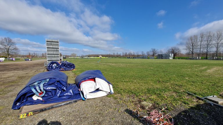 Opbouw Paaspop 2023 (foto: Noël van Hooft)