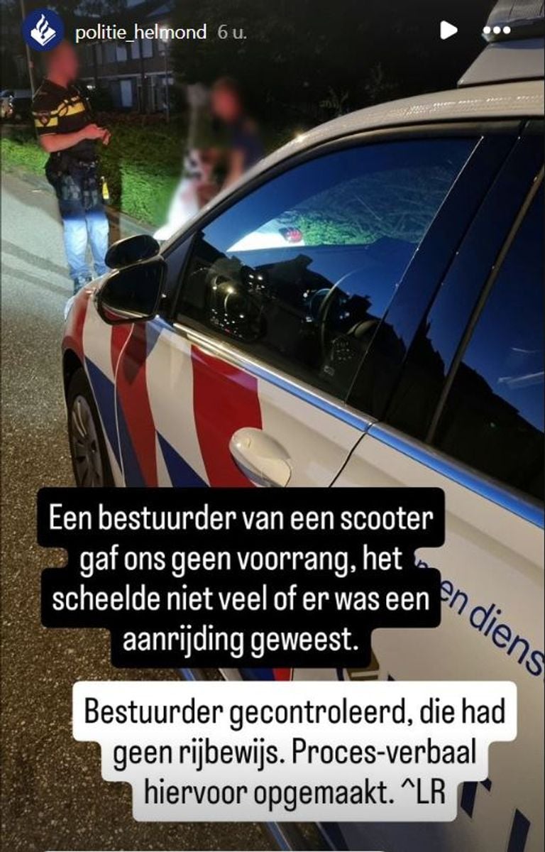 Foto: Instagram politie Helmond