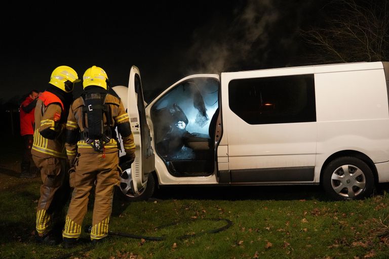 De brandweer was snel ter plaatse (foto: Jeroen Stuve/SQ Vision Mediaprodukties).
