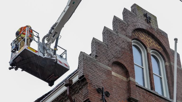 De brandweer in actie in Oss (foto: Gabor Heeres/SQ Vision Mediaprodukties).