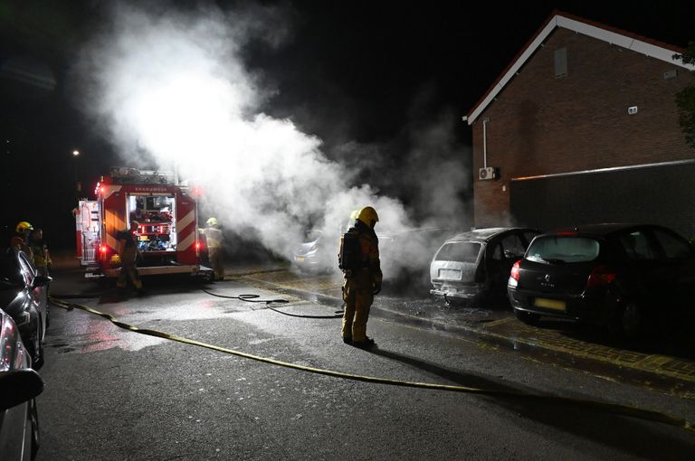 Er kwam veel rook vrij (foto: Perry Roovers/SQ Vision).